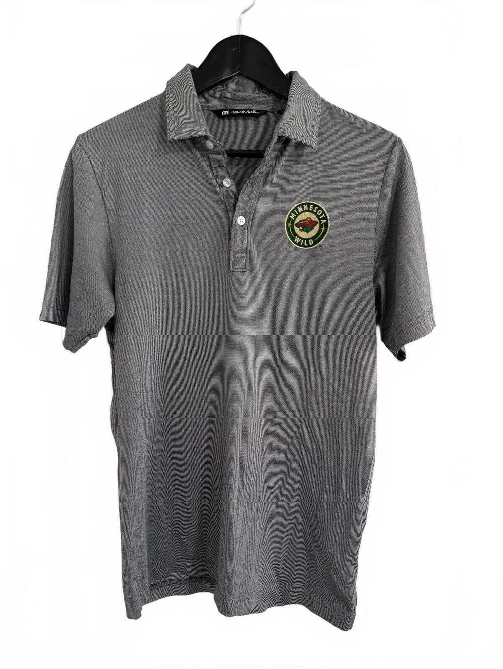 Minnesota Wild TravisMathew Polo Shirt Size Small